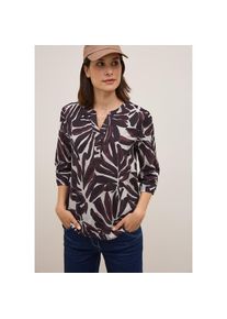 Cecil , Klassische Bluse, mit All-Over Print , rot , Bluse von Cecil