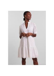 Y.A.S , Blusenkleid »YASHOLI SS DRESS S. NOOS« Sommerkleid , weiss , Reine Baumwolle sorgt für angenehmen Tragekomfort und Atmungsaktivität