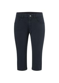 MAC, Unisex, MAC Caprihose &raquo;Capri-Summer-Clean&laquo; Sommerhose Kniebedeckend mit kleinem Schlitz am Saum, dunkelblau ppt, 38, L&auml;nge 19, Capri-Summer-Clean