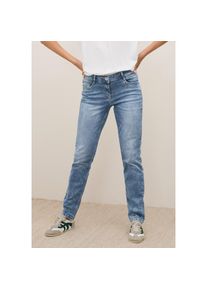Cecil, Unisex, Regular-fit-Jeans &raquo;Style Scarlett&laquo; im Five-Pocket Style, light blau wash, 28, L&auml;nge 28, Jeans von Cecil