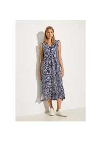 Cecil, Unisex, Jerseykleid Sommerkleid mit Print, universal blau, XL (44), N-Gr, Midi-Kleid von Cecil