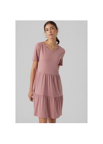 Véro Moda Vero Moda , Jerseykleid »VMFILLI CALIA SS SHORT DRESS«, Sommerkleid , rosa , Relaxed Fit Schnitt schmeichelt jeder Figur und sorgt für eine lässige...