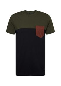 Iriedaily T-Shirt Herren, cognac / dunkelgr&uuml;n / schwarz, Gr&ouml;&szlig;e M