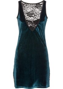 Nuisette en pétrole, Taille 52/54 (XXL), Couleur/Motif: émeraude/noir, bonprix