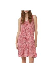 s.Oliver , Jerseykleid, Sommerkleid mit All-Over Print und Volant, legere Passform , Kleid von s.Oliver Red Label