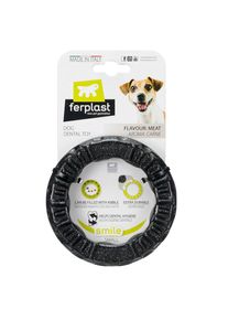 Ferplast Smile Kauring, schwarz S: Ø12x2,4cm Hund