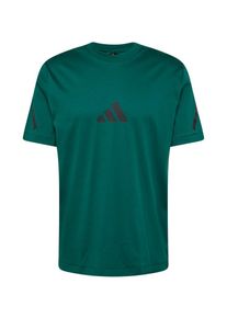 adidas Sportswear Funktionsshirt 'Z.N.E.' Herren, smaragd / schwarz, Größe M