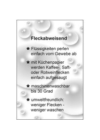 Delindo Lifestyle, Tischl&auml;ufer &raquo;WIEN&laquo; Fleckabweisend, pflegeleicht, 180 g/m&sup2;, grau, Polyester