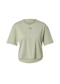 Puma Funktionsshirt 'Cloudspun' Damen, pastellgrün / schwarz, Größe S
