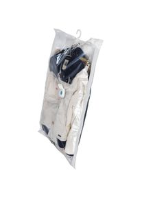 Kleidersack »Vakuum Grösse L«, (Set, 2 St.), Vakuumbeutel für Kleidung, platzsparend im Kleiderschrank , farblos , Wenko