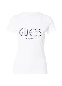 Guess, Femmes T-shirt, noir / blanc