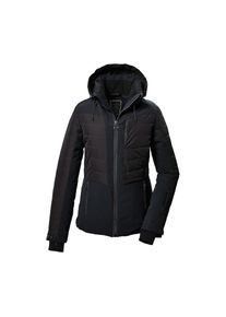 Killtec , Skijacke »KSW 309 WMN SKI QLTD JCKT«, Atmungsaktive Skijacke, wasserabweisend durch verschweisste Nähte , schwarz , Jacke in Daunenoptik...