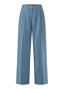 Laura Biagiotti ROMA - Wide Fit-Hose, blau, Gr. 40, Wolle