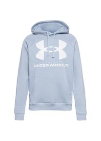 Under Armour Sportsweatshirt 'Rival' Herren, hellblau / wei&szlig;, Gr&ouml;&szlig;e M