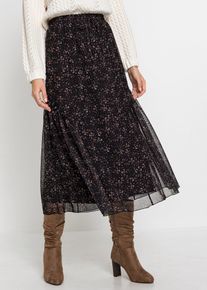 Maxirock in schwarz, Grösse 36/38 (S), bonprix