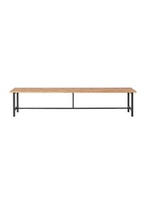 Essbank »Sare«, Mit Echtholzfurnier aus Eiche , beige , Home Affaire