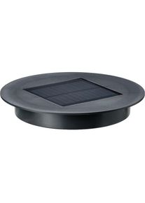 STT , LED Gartenleuchte »Rund 600 mAh 135 cm Schwarz« , schwarz