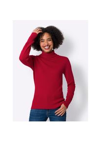 Heine , Rollkragenpullover »Rollkragen-Pullover« , rot , Ein echter Wohlfühlpartner