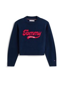 Tommy Hilfiger Pullover M&auml;dchen Gr&ouml;&szlig;e 176 marine / rot / wei&szlig;