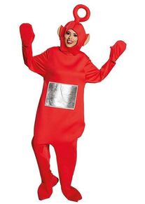 mottoland Costume Teletubbies rosso Po