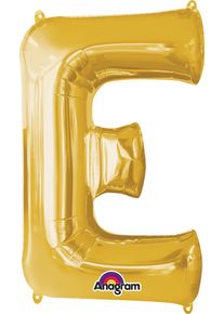 Amscan Lettre ballon aluminium E or 81cm