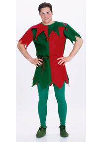 Amscan Déguisement homme tunique lutin de noël