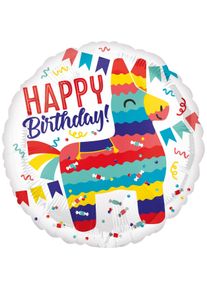 Amscan Ballon en aluminium pinata heureux