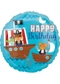 Amscan Ballon aluminium Pirate Birthday 43cm