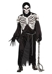 Amscan Abito scheletro Mort per uomo