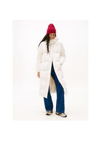 Tommy Jeans, Unisex, Steppmantel &raquo;TJW ALASKA GRID DWN MXI COAT EXT&laquo;, ancient wei&szlig;, XXXL(46), Steppmantel von Tommy Jeans