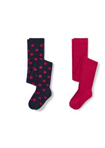 Tchibo - 2 Kleinkind-Strumpfhosen - Unisex - Gr. 110/116 - dunkelblau