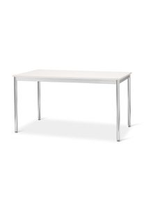 Tchibo - Tisch Metall »Cn3« - 140x80x76,5cm - weiss - Stahl / Holz / Kunststoff