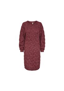 Tchibo - Grobstrick-Kleid - Damen - Gr. M - weinrot