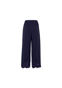 Tchibo - Culotte mit Stickerei - Damen - Gr. S - dunkelblau