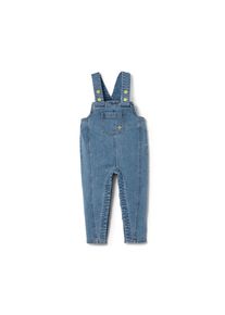 Tchibo - Denim-Latzhose - Unisex - Gr. 110/116 - dunkelblau