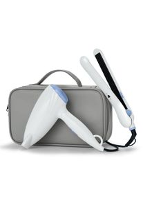 Tchibo - Haarföhn- und Glätteisen-Travelset - weiss