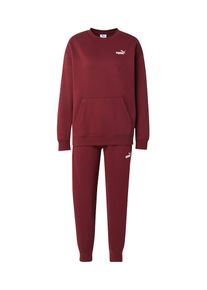 Puma Trainingsanzug Damen, rot / wei&szlig;, Gr&ouml;&szlig;e XL
