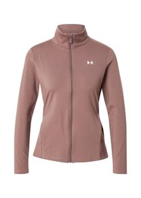 Under Armour Sportjacke 'Motion' Damen, taupe / wei&szlig;, Gr&ouml;&szlig;e XS