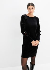 Minikleid in schwarz, Gr&ouml;sse 40/42 (M), bonprix