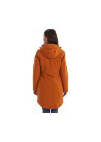 Killtec, Unisex, Parka &raquo;KOW 165 WMN PRK&laquo; Wasser- und winddichter Parka mit Teddyfleece und abnehmbarer Kapuze, curry, 40, Funktionsparka mit 