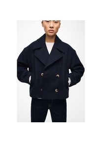 Vila , Kurzjacke »VIKAMINA L/S V-NECK JACKET - NOOS« , blau , Kurze Jacke von Vila