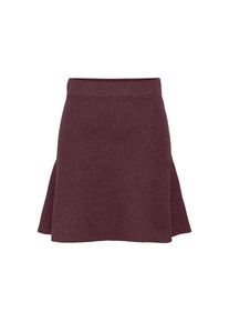 Only , Strickrock »ONLAMA LIFE SKATER SKIRT CC KNT« , rot , Minirock von Only