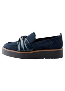 next Slipper 'Forever Comfort ' Damen Gr&ouml;&szlig;e 40 navy / pastellblau