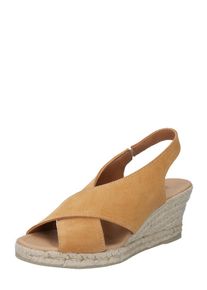 JUTELAUNE, Femmes Sandales à lanières, marron