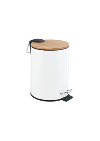 Mülleimer »Tortona weiss«, 1 Behälter , bunt , Wenko