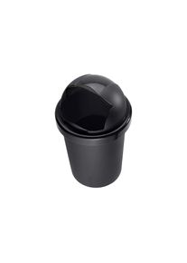 Mülleimer »Roll Bob 30 Liter schwarz«, 1 Behälter , schwarz , Rotho