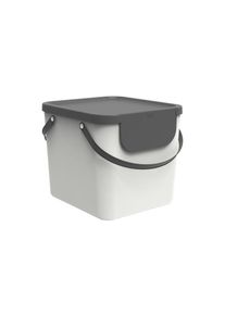 Mülltrennsystem »40L Albula«, 1 Behälter , weiss , Rotho