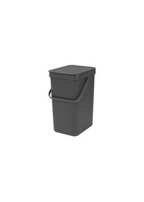 Mülleimer »Sort & Go 12 l«, 1 Behälter , grau , Brabantia