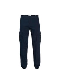 Jack & Jones Jack & Jones Junior, Herren, Cargohose »JPSTKANE JJJONNIE CUFFED CARGO JNR«, sky captain, 170, N-Gr, Praktische Cargohose von Jack & Jones Junior