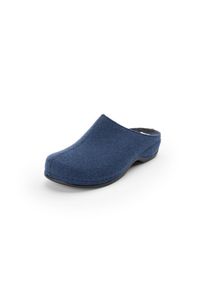 Berkemann Original - Pantoffel Florina, blau, Gr. 41, Wechselfußbett, Wolle